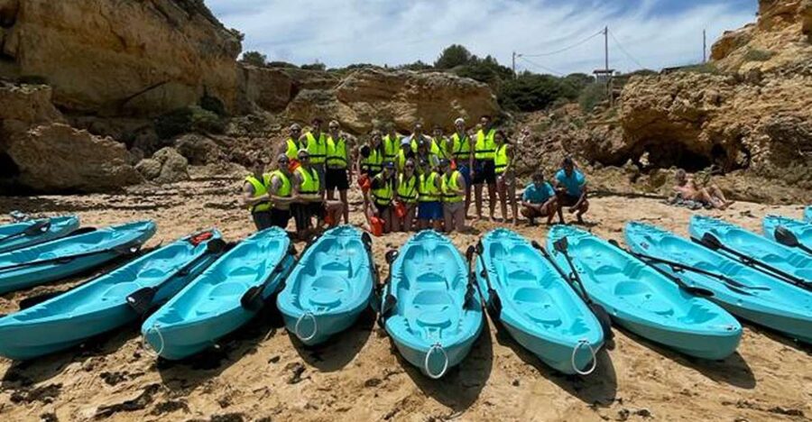 Benagil Kayaking Guided Tour - The two-hour coastal route