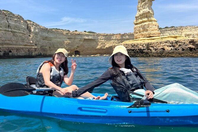 Benagil, Marinha & Albandeira - Kayak w/ Local Guide - Why the route from Albandeira makes sense