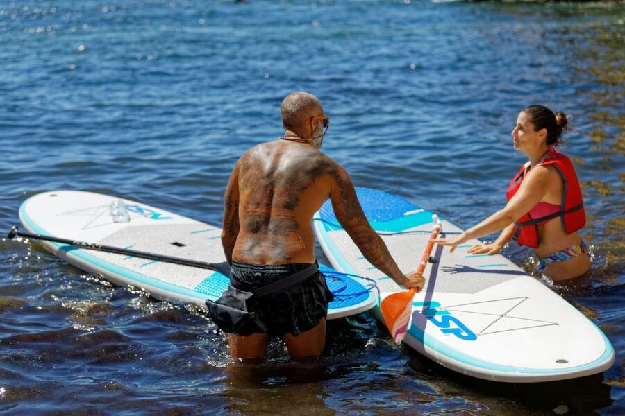 Benagil: Stand-up Paddle Board or Kayak Tour - Basic instruction before you reach the caves