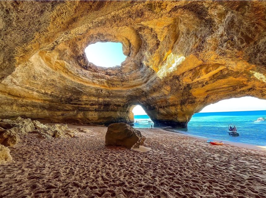 Benagil: Sunrise kayak tour Benagil caves and secret spots - What the $41 price includes
