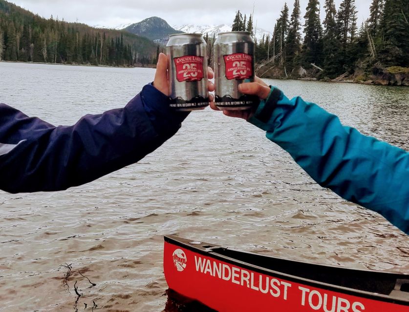 Bend: Half-Day Brews & Views Canoe Tour on the Cascade Lakes - Exploring coves, wetlands, and volcanic shorelines