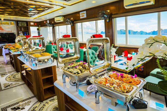 Best seller Halong Bay Day Cruise - The sunset service may not happen as planned