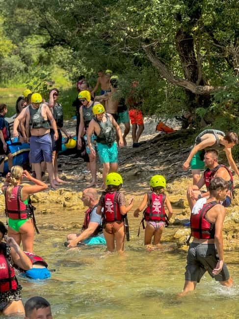 Bihać: Kayak with Una Pirates on the Una River - The bridge jump and the river swim