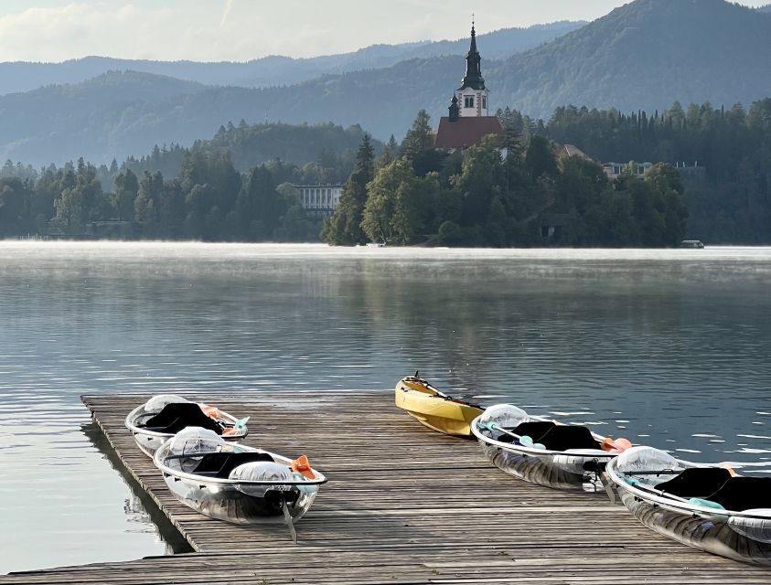 Bled: Guided Kayaking Tour in a Transparent Kayak - Why the sunset departure is the best choice