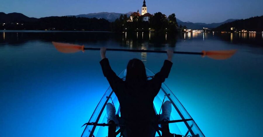 Bled: Guided Kayaking Tour in a Transparent Kayak - Meeting the guide at the rowing center