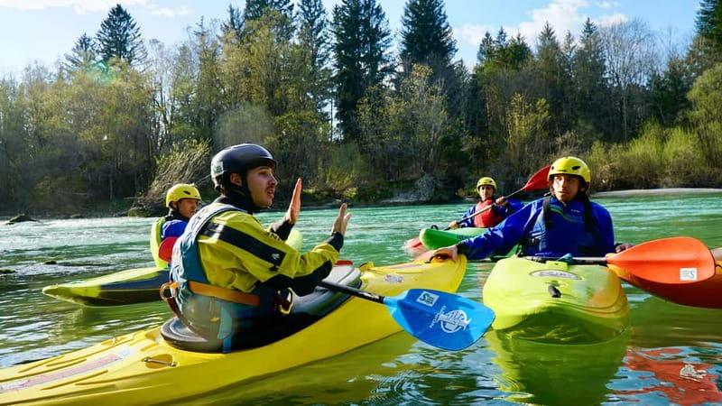 Bled: kayaking trip on the river Sava - Why the Sava is a good first whitewater river