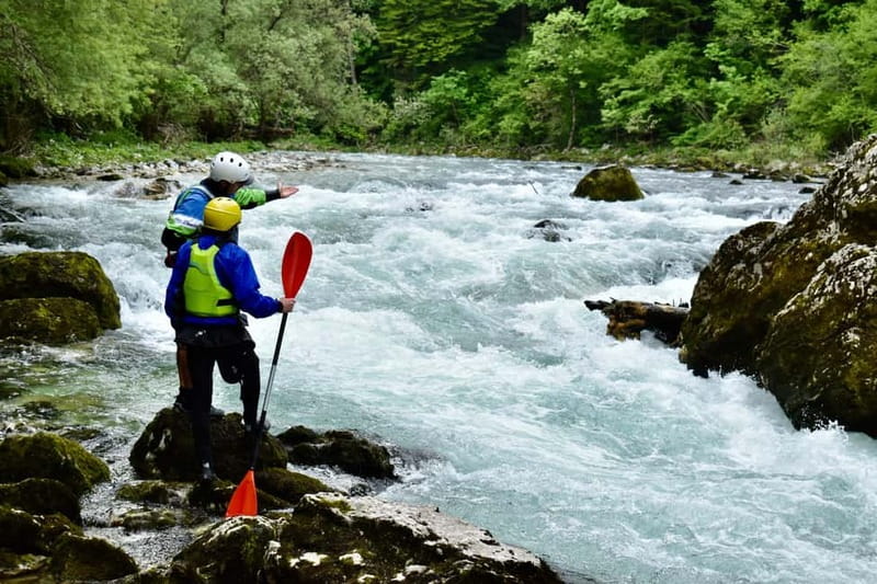 Bled: kayaking trip on the river Sava - What the $100 price really covers