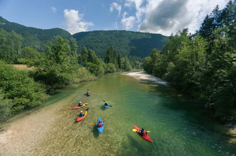 Bled: Sava River Kayaking Adventure by 3glav - The 20-minute ride to the river