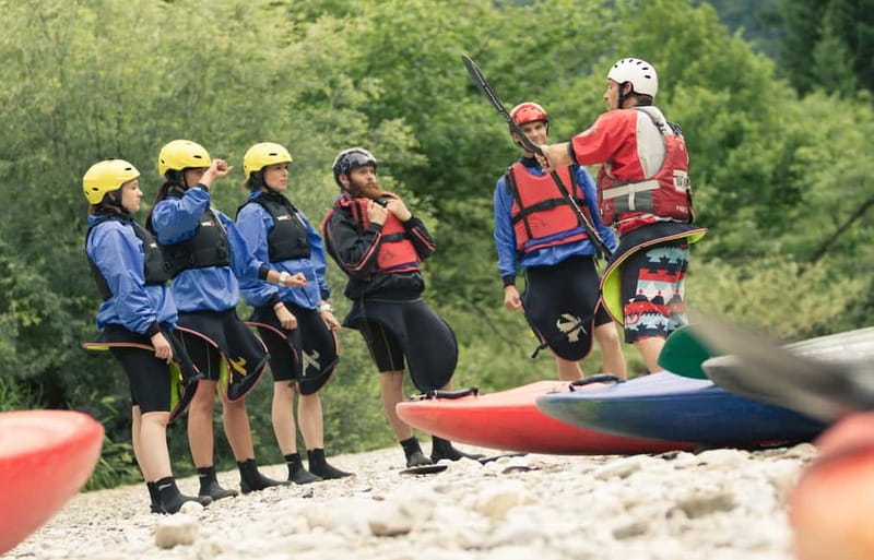 Bled: Sava River Kayaking Adventure by 3glav - Getting ready with the right equipment