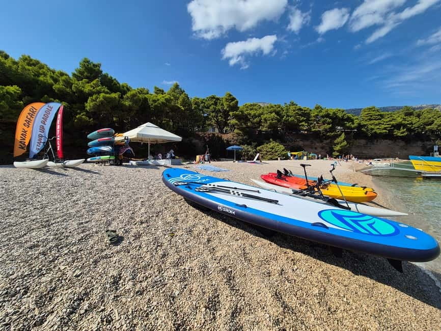 Bol: Zlatni Rat Beach Stand Up Paddle Board Rental - Key points to know before paddling out