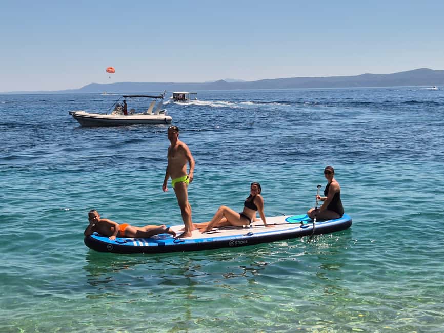 Bol: Zlatni Rat Beach Stand Up Paddle Board Rental - Why the clear water adds more than scenery