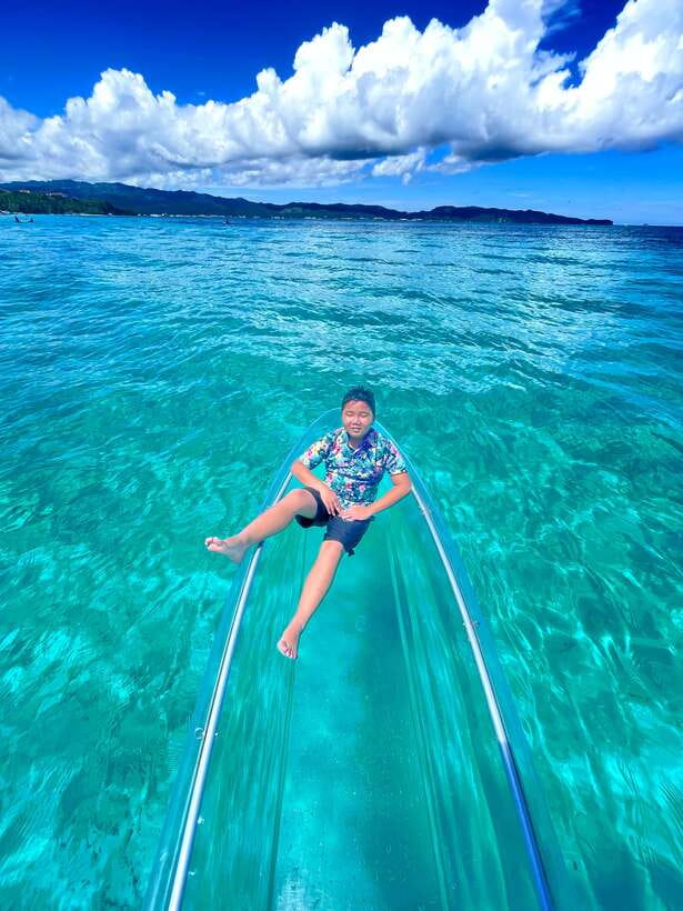 Boracay - Crystal Kayak phot-op Experience - Who will enjoy this most
