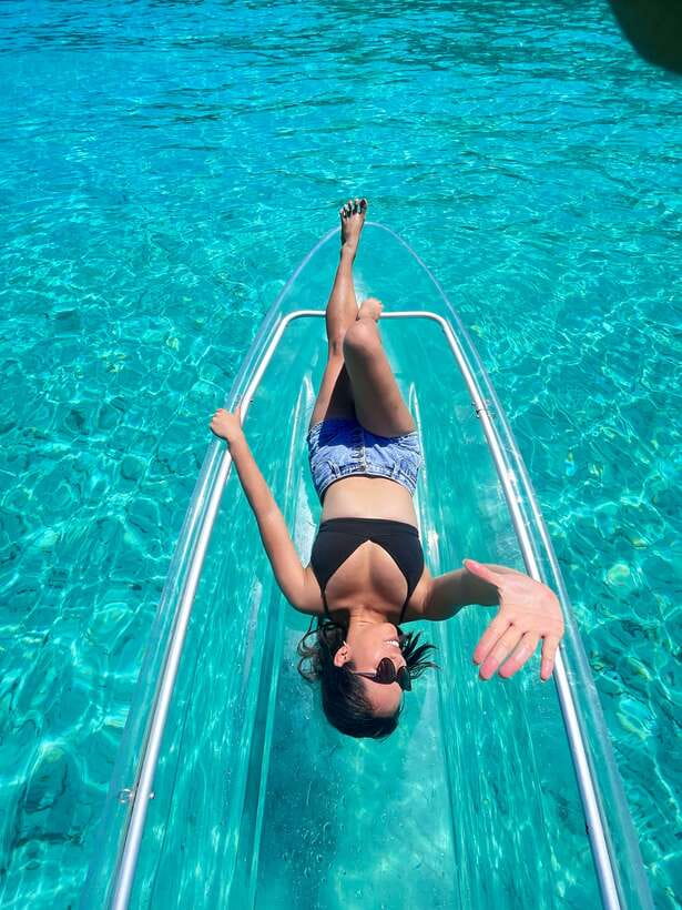 Boracay - Crystal Kayak phot-op Experience - Getting the most from the 10 to 15 minutes