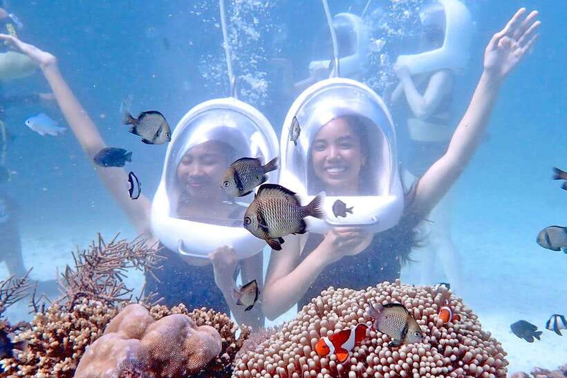 Boracay: Island Hopping with Crystal Kayak & Helmet Diving - Booking details worth knowing