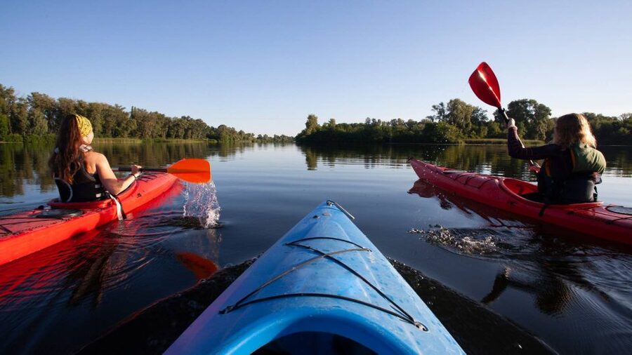 Bosa: Temo River Kayak Rental - A self-guided outing, not a sightseeing cruise