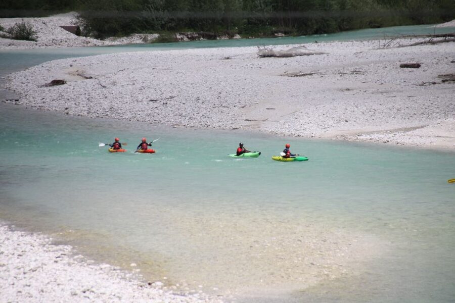 Bovec: Whitewater Kayaking on the Soča River - Learning the basics before the rapids