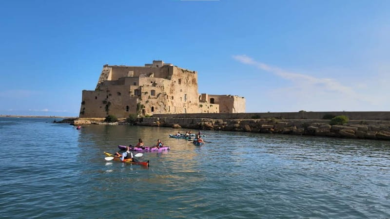 Brindisi: Kayaking at Sant'Andrea Island - A two-hour route with several different moods