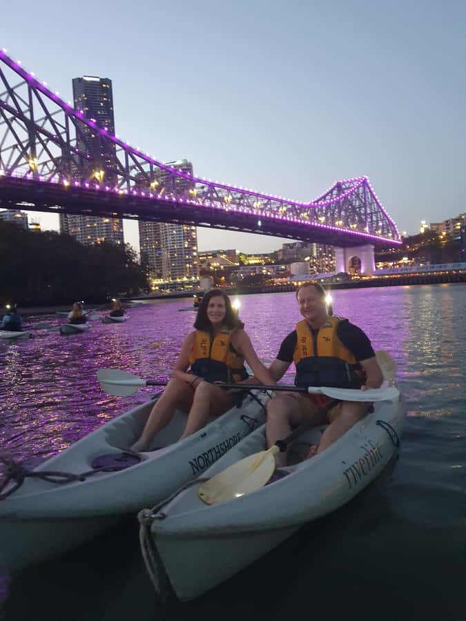 Brisbane: Illuminated River Night Kayak Tour - Key points to know before booking