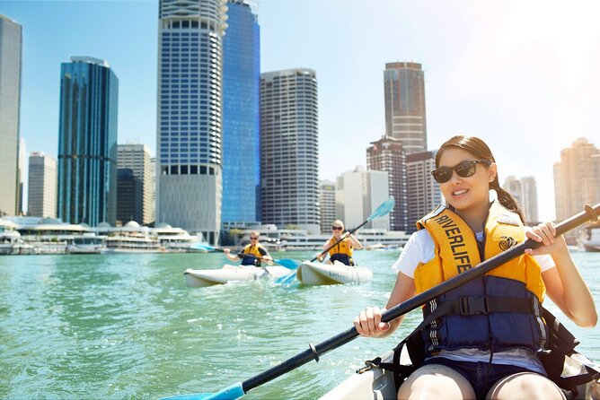 Brisbane Kayak, Bike - Continuing to New Farm Park for a longer day