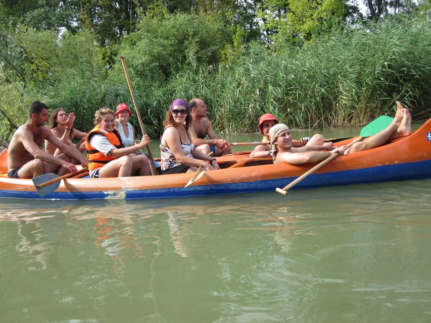 Budapest: Canoeing the Danube w or wo Sauna or Danube Beach - Reaching Leányfalu After the Paddle