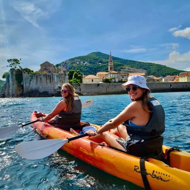 Budva: 3-Hour Paddle Board or Kayak Tour to Coastal Caves - Setting out from Budva’s waterfront