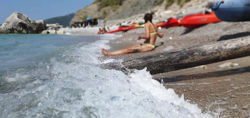 Budva: Kayak & Paddle board Rental - Azzuro Beach is your launch point