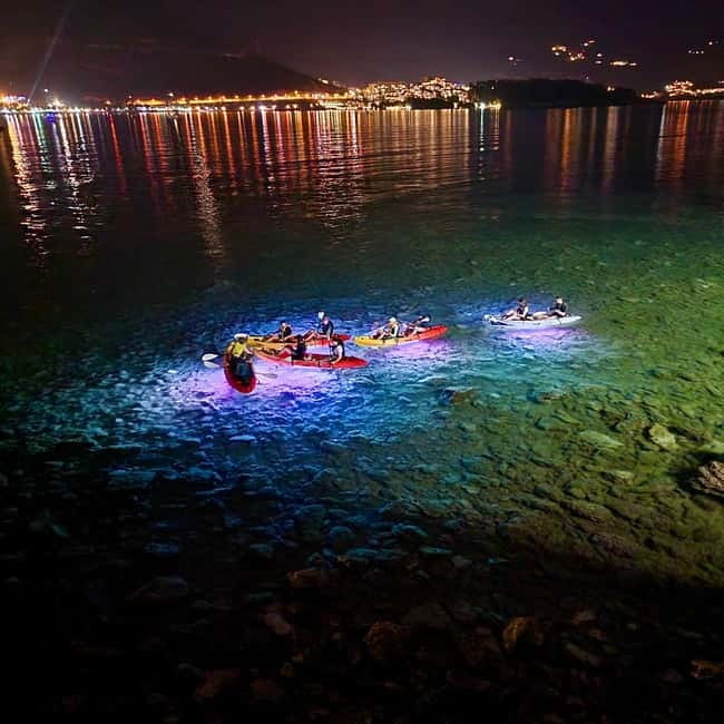 Budva: Night Lights Kayaking Tour - The value of $53