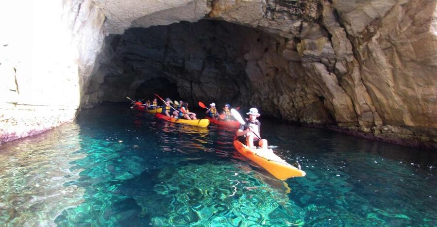 Cabo de Gata: Natural Park Kayaking and Snorkel Excursion - The first 15 minutes: paddling and safety