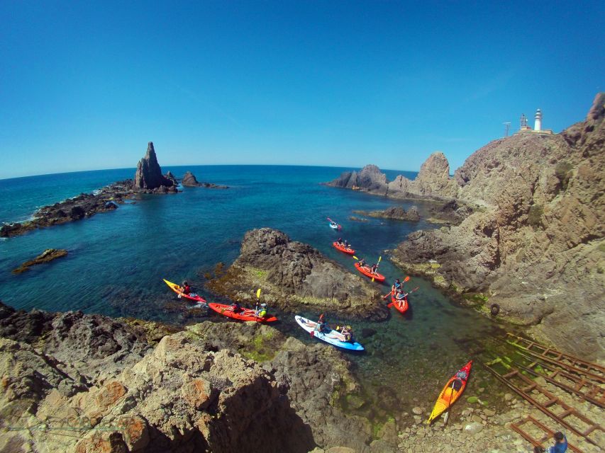 Cabo de Gata: Natural Park Kayaking and Snorkel Excursion - Small details that make the day easier