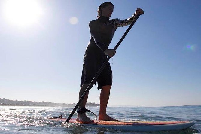 Cabo San Lucas Paddleboard and Snorkel at the Arch - Paddling toward El Arco from Cabo’s beach