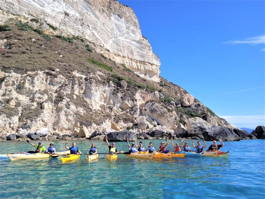 Cagliari: Guided Kayak Excursion in the Gulf of Cagliari - Capo Sant’Elia, caves, and the old quarry