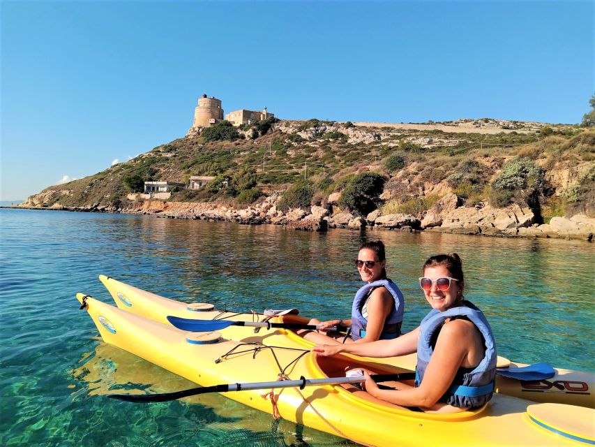 Cagliari: Guided Kayak Excursion in the Gulf of Cagliari - Meeting at Marina Piccola
