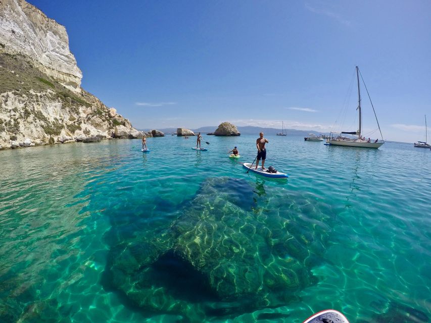Cagliari: Stand Up Paddleboarding (SUP) Tour & Snorkeling - The water, cliffs, and Sella del Diavolo