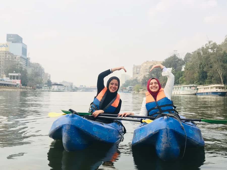 Cairo: Guided Kayaking Tour on the Nile River - About 70 minutes on the Nile