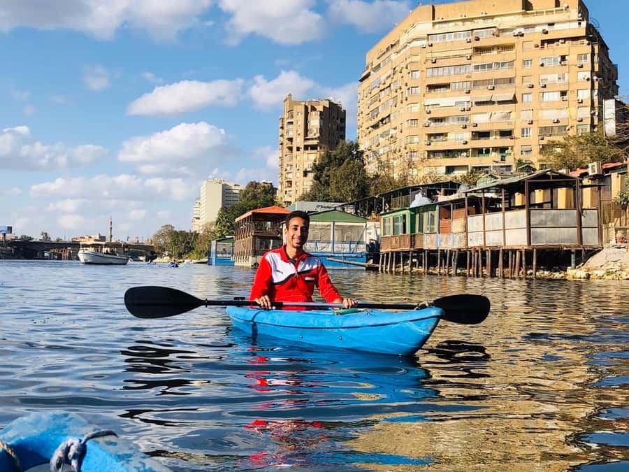 Cairo: Guided Kayaking Tour on the Nile River - The first 20 minutes: getting comfortable before launch