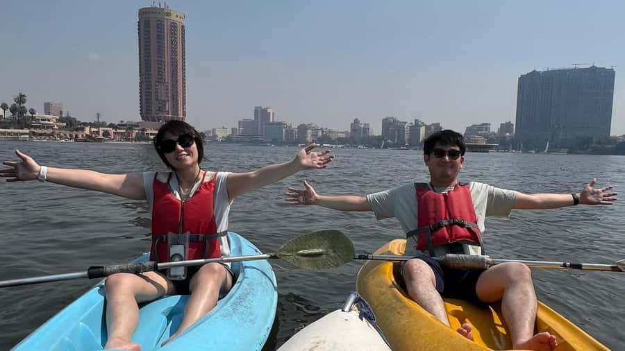 Cairo: Private Nile Kayaking Adventure with hotel transfers. - My verdict: book it for the water, not a lecture