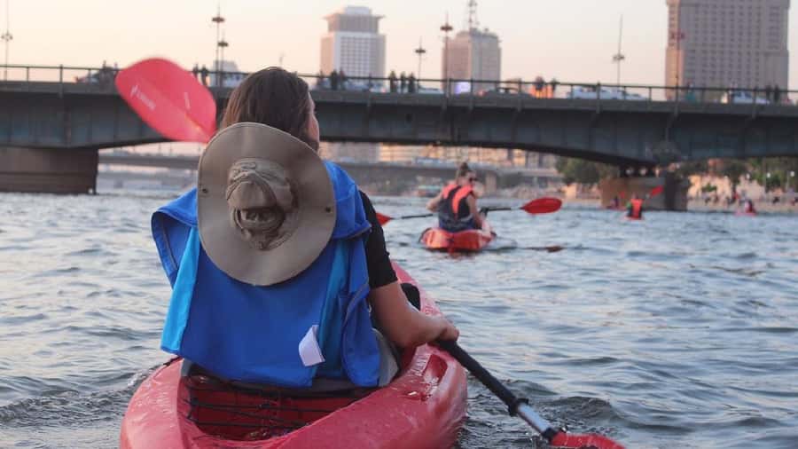 Cairo: Private Nile Kayaking Adventure with hotel transfers. - Preparing for your first paddle