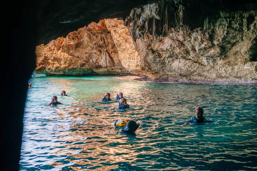 Cala Varques: Guided Sea Caves Kayak & Snorkeling Expedition - What the cave section is really like