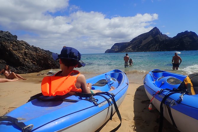 Calheta Kayak Tour - A quiet beach and time for a swim