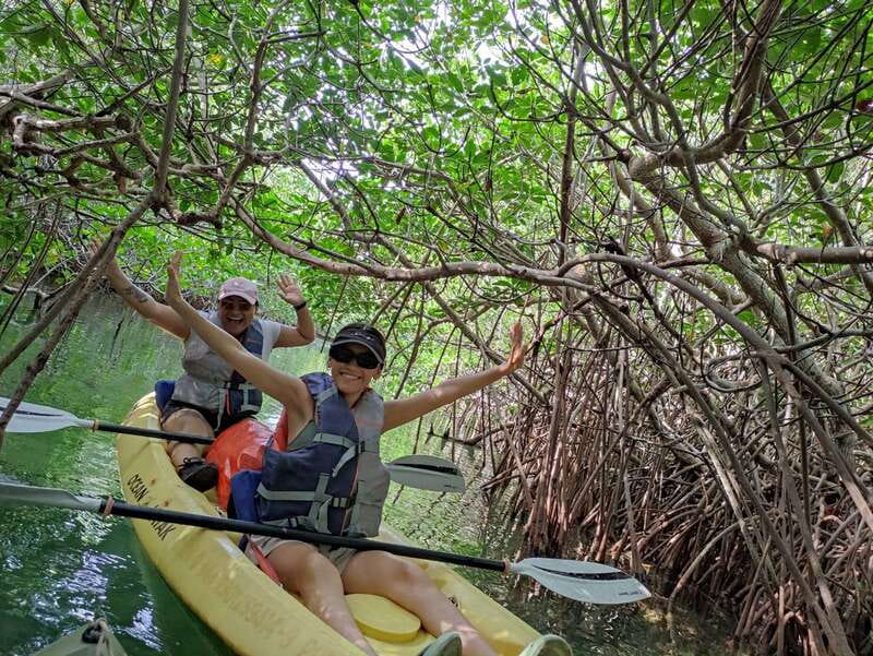 Cancun: Kayaking Tour in Nichupte Lagoon - Three hours among mangrove roots