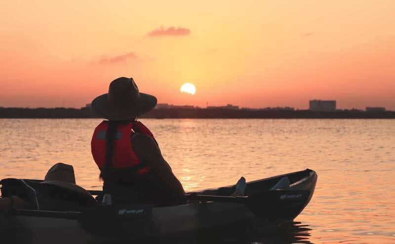 Cancun: Sunset Kayak Experience in the Mangroves - Another 45 minutes, then the sunset view