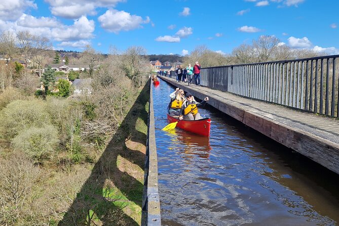Canoe Trip Over the Pontcysyllte Aqueduct - Who will get the most from the $69.32 price?