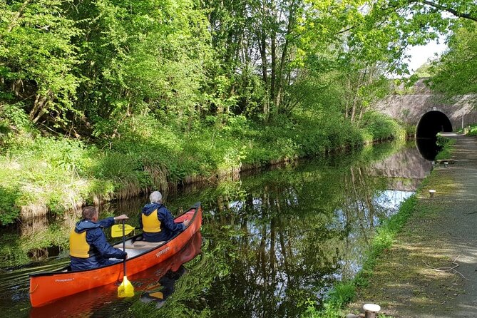 Canoe Trip Over the Pontcysyllte Aqueduct - Starting at Froncysyllte Lift Bridge