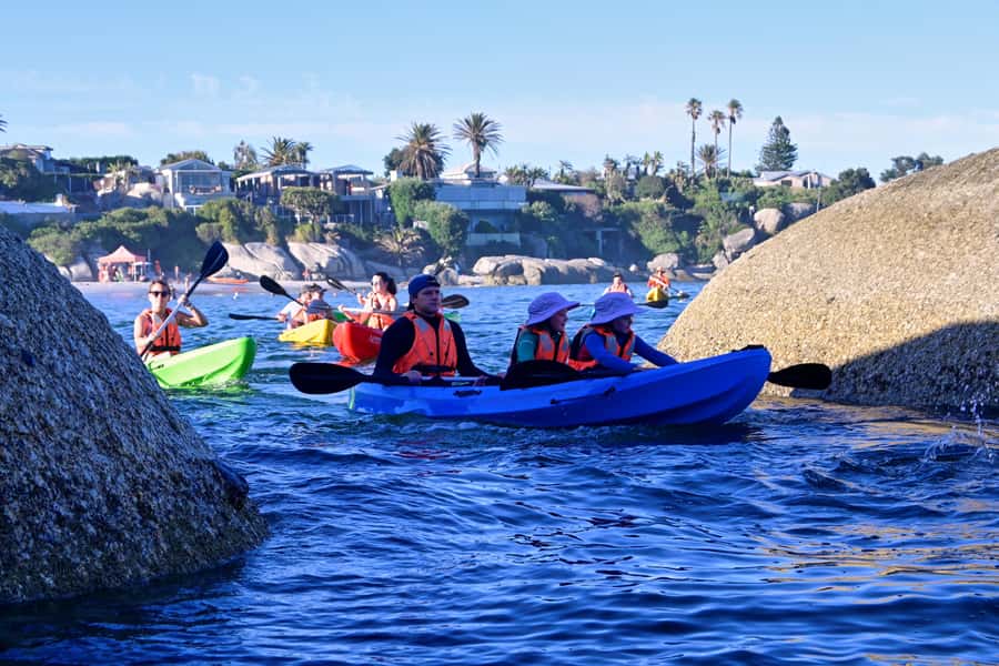 Cape Town: Guided Kayak Tour of Clifton Beaches & The Coast - Seeing Clifton from the water