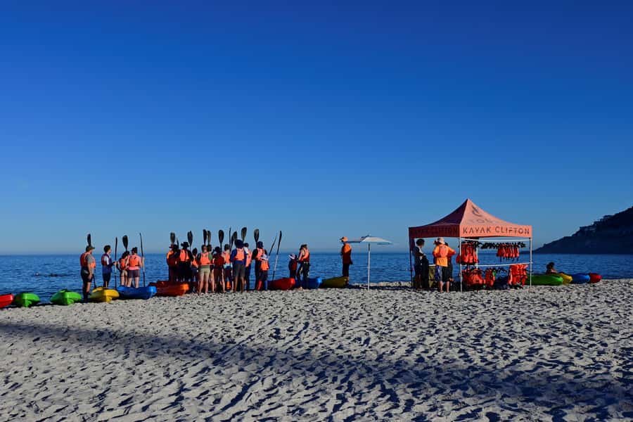 Cape Town: Guided Kayak Tour of Clifton Beaches & The Coast - Kelp forests and rock pools near Maiden’s Cove