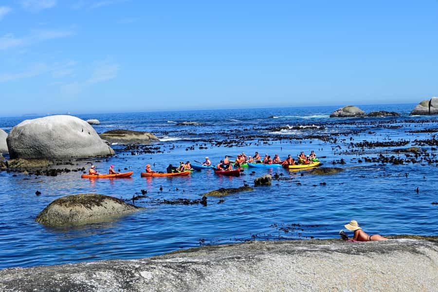 Cape Town: Guided Kayak Tour of Clifton Beaches & The Coast - Returning to Clifton 4th Beach