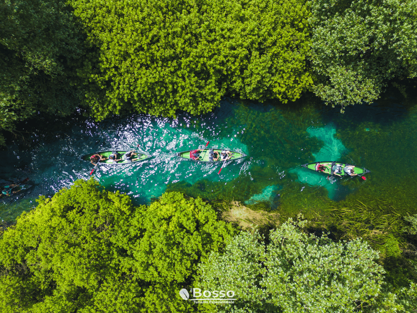 Capestrano: Canadian Canoe Excursion on the Tirino River - The guide makes the difference