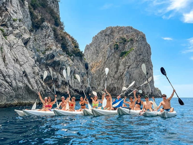 Capri: Caves and Beaches Kayaking Tour with GoPro Photos - Starting at Capri Hydro in Marina Piccola