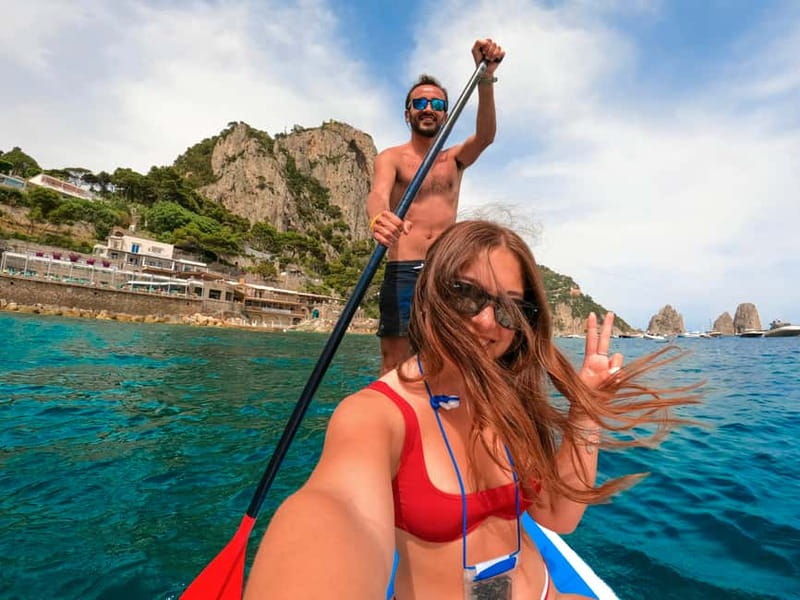 Capri: Caves and Beaches Paddle Board Tour with Photos - Via Krupp and the first look at Capri’s coast