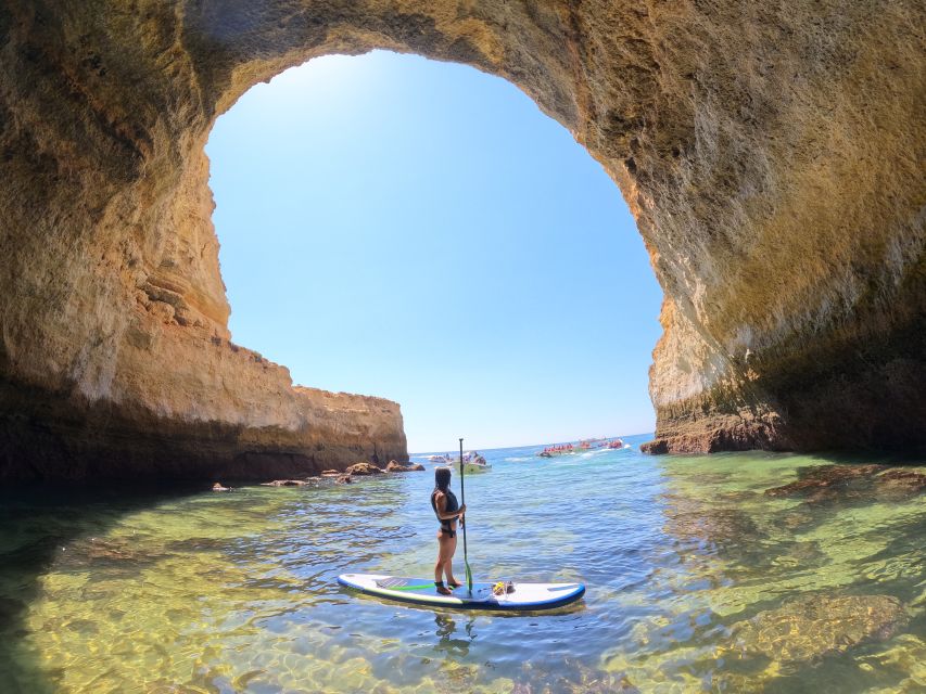Carvoeiro: Benagil Cave Kayak Tour with 4k Photos - Key points at a glance